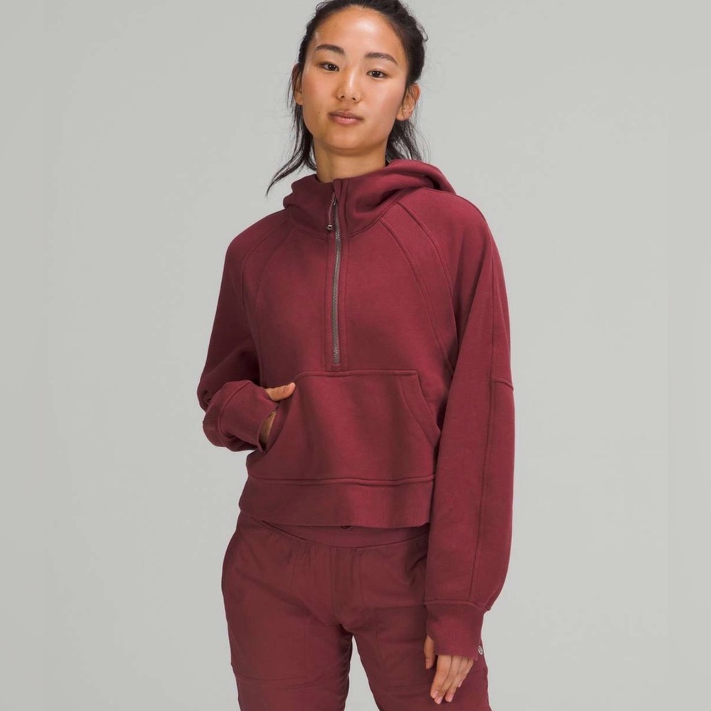 Lululemon Scuba Oversized Half-Zip Hoodie, size XS/S